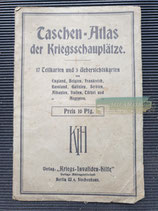 Taschenatlas der Kriegsschauplätze