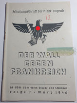 Heft - Schulungsdienst der HJ Folge 7 März 1940 (2)