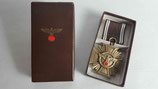VERKAUFT!!! Dienstauszeichnung - NSDAP Bronze mit Etui (2)