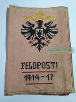 VERKAUFT!!! Patriotische Feldposttasche 1914-17