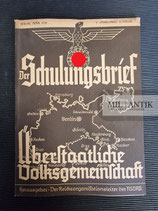 Der Schulungsbrief V. Jahrgang 4. Folge 1938