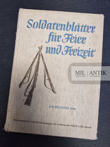 Heft - Soldatenblätter für Feier und Freizeit "Jahrgang 1942"