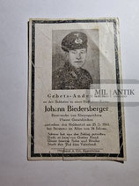 Sterbebild - Soldaten Radfahrerkompanie "Serajewo"