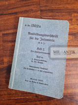 Ausbildungsvorschrift für die Infanterie - H.DV.130/2a "Die Schützenkompanie" 1937