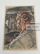 Feldpostkarte - Willrich VDA "Der Panzerfahrer" (2)