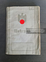 Wehrpass - Wehrbezirkskommando St. Wendel