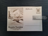 Ganzsachen - Postkarte Olympische Winterspiele 1936