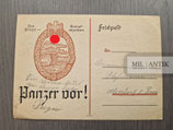 Feldpostkarte - Das Panzerkampfabzeichen "Panzer vor" (2)