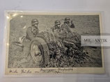 Feldpostkarte - Panzerwagen - Abwehrgeschütz