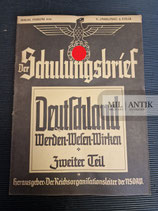 Der Schulungsbrief V. Jahrgang 2. Folge 1938