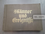 Sammelbilderalbum - "Männer und Ereignisse"
