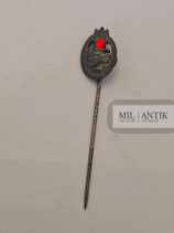 Miniaturnadel - Panzerkampfabzeichen Silber