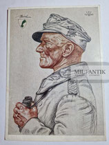 Feldpostkarte - Willrich VDA "Oberst Meindl"