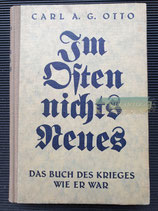 VERKAUFT!!! Buch - Im Osten nichts neues