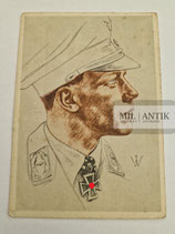Feldpostkarte - Willrich VDA "Major Wick"