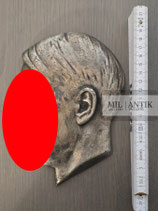 Relief - Adolf Hitler "versilbert"
