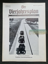 VERKAUFT!!! Heft - Vierjahresplan 3. Jahrgang Nr. 4