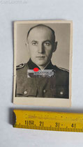 VERKAUFT!!! Passfoto - Portrait Totenkopf SS