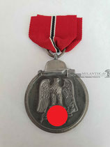 VERKAUFT!!! Medaille Winterschlacht im Osten 1941/42 - mit Bandabschnitt