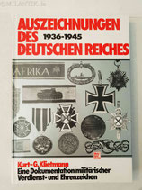 VERKAUFT!!! Fachbuch - Auszeichnungen des deutschen Reiches (Klietmann)