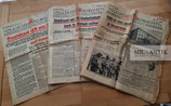 Zeitung - 3x Völkischer Beobachter "Mängel"