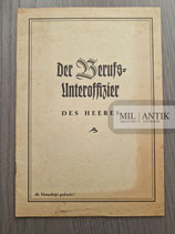 Heft - Der Berufsunteroffizier des Heeres