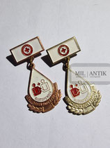 DDR - Blutspenden Bronze & Silber
