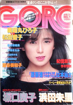 GORO・表紙・藤谷美和子（NO.9/ビジュアルマガジン）