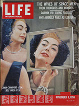 LIFE/INTERNATIONAL EDITION（ライフ・1959年11月9日号/表紙・ジョーン・クロフォード）