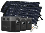 SparBundle EcoFlow Delta Max 1600 + 2x Faltbares 180W Solarmodul + 2 Zusatzbatterie 2.016Wh