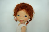 Elin, 44 cm tall fabric art doll