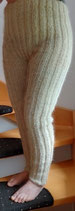 Leggings Strumpfhose L-XL reine Ziegenwolle Handarbeit Sehr Kratzig gestrickt