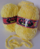 100 g Ayda Soft Wolle gelb 219
