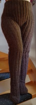 Strumpfhose L-XL reine Ziegenwolle Handarbeit Sehr Kratzig gestrickt