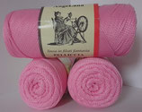 100 g Rope Garn Taschengarn Makramee Garn Polyester rosa