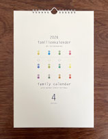 Family Calendar PUNKTE 2026 (4 columns)