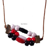 COLLIER DE STYLE AMERINDIEN