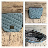 Kulturbeutel Brise Spinnaker blau, 360°