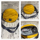 Umhängetasche Ballon Spinnakersegel gelb