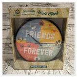 Wanduhr Friends Forever