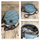 Umhängetasche Ballon Spinnakersegel blau