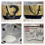 Strand- Reisetasche Carbon hell