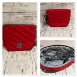 Kulturbeutel Brise Spinnaker rot, 360°