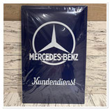 Blechschild 40 x 60 Mercedes Benz Kundendienst