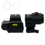 JS-TACTICAL RED DOT CON MAGNIFIER 3X