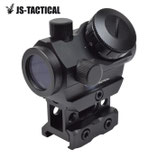 JS-TACTICAL RED DOT SIGHT CON RIALZO 1"