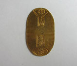 万延小判金　背:九カ　極美品　珍品　　日本貨幣商協同組合鑑定書付き