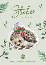 Sticker – Igel