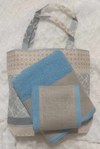 SET BORSA SHOPPER + COPPIA var 3