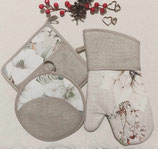 Set cucina natalizio Stella di Natale